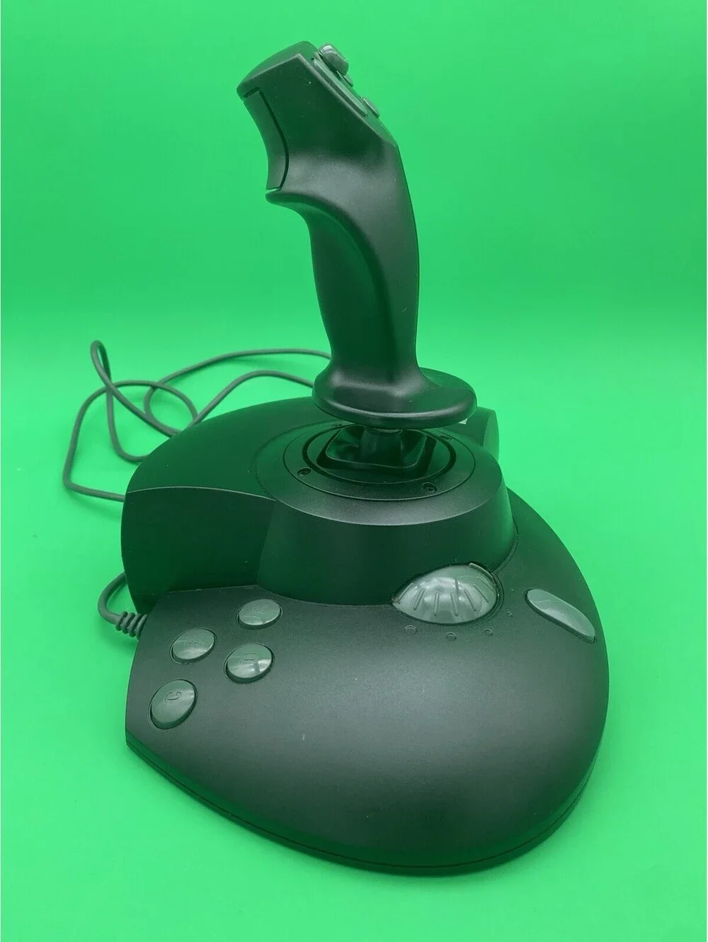 Microsoft Black SideWinder Force Feedback Pro PC Gaming Joystick - Tested
